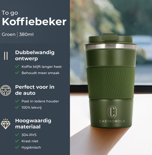 Koffiebeker - Groen